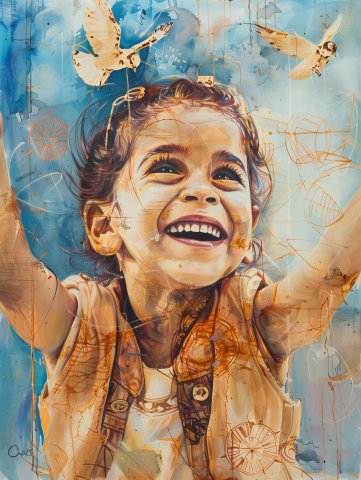 Happiness and Joy by Fenland Crafts